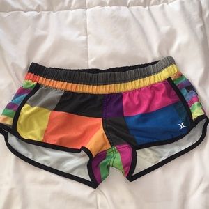 Hurley colorful swim shorts